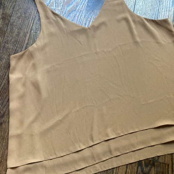 Camel /sand tone tank top size 1X - Picture 2 of 5